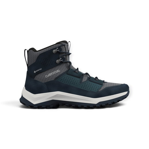 Lowa Kaloya Winter GTX MID Winter Shoes (Textile/Leather, waterproof) navy blue/grey men's