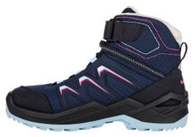 Lowa Winterschuhe Maddox Warm GTX Kid (wasserdicht) navyblau/beere Kinder