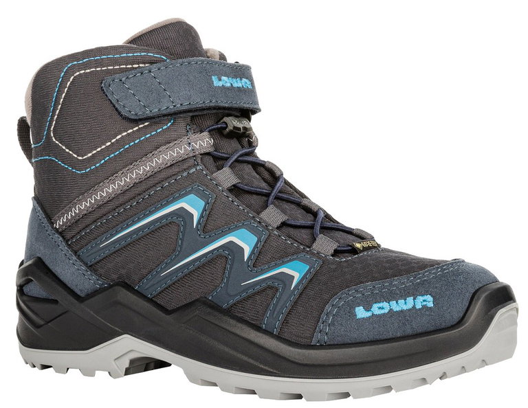 Lowa buty zimowe Maddox Warm GTX Kid (wodoodporne) stalowoniebieskie dziecięce