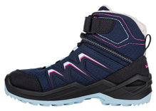 Lowa Winterschuhe Maddox Warm GTX Kid (wasserdicht) navyblau/beere Kinder