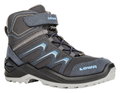 Lowa Winterschuhe Maddox Warm Mid GTX (Textil/Synthetik, wasserdicht) 2024 stahlblau Kleinkinder