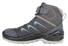 Lowa Winterschuhe Maddox Warm Mid GTX (Textil/Synthetik, wasserdicht) 2024 stahlblau Kleinkinder