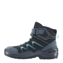 Lowa Winterschuhe Maddox Warm Mid GTX (Textil/Synthetik, wasserdicht) 2026 navyblau/jadegrün Kinder