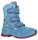 Lowa Winterschuhe Milo Evo GTX High (Textil/Synthetik, wasserdicht) türkisblau Kinder