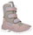 Lowa buty zimowe Milo Evo GTX High (tekstylia/synteza, wodoodporne) szare/różowe Dziecięce