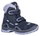 Lowa Winterschuhe Milo Evo Mid GTX (Textil/Synthetik, wasserdicht) navyblau/lavender Kinder