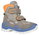 Lowa Winterschuhe Milo Evo Mid GTX (Textil/Synthetik, wasserdicht) braun/orange Kinder