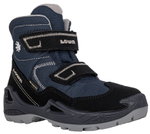 Lowa Winterschuhe Milo GTX (wasserdicht) schwarz/navyblau Kinder