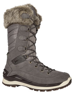 Lowa Winterstiefel Alba Evo GTX (Veloursleder, wasserdicht) steinbraun/panna Damen