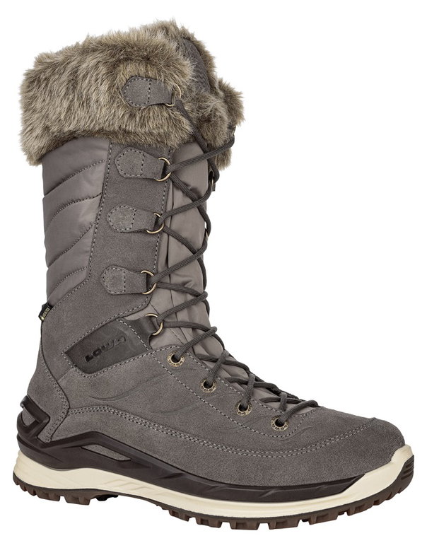 Lowa Winterstiefel Alba Evo GTX (Veloursleder, wasserdicht) steinbraun/panna Damen