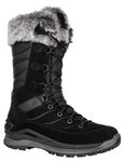 Lowa Winterstiefel Alba Evo GTX (Veloursleder, wasserdicht) schwarz/anthrazitgrau Damen