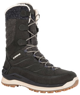 Lowa Winterstiefel Barina EVO GTX (Veloursleder, wasserdicht) anthrazitgrau/champagn Damen