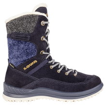 Lowa Winterstiefel Bianca High GTX (Veloursleder/Textil, wasserdicht) 2024 navyblau Mädchen