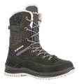 Lowa Winterstiefel Bianca High GTX (Veloursleder/Textil, wasserdicht) 2024 anthrazitgrau/champagn Mädchen