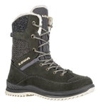 Lowa Winterstiefel Bianca High GTX (Veloursleder/Textil, wasserdicht) anthrazitgrau/champagn Kleinkinder