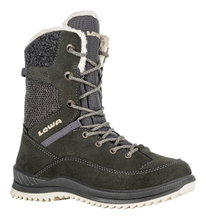 Lowa Winterstiefel Bianca High GTX (Veloursleder/Textil, wasserdicht) 2024 anthrazitgrau/champagn Mädchen