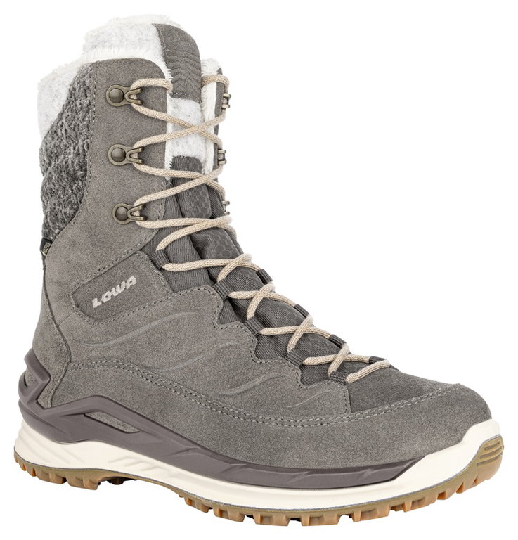 Lowa Winterstiefel Calceta EVO GTX (Veloursleder, wasserdicht) steinbraun Damen