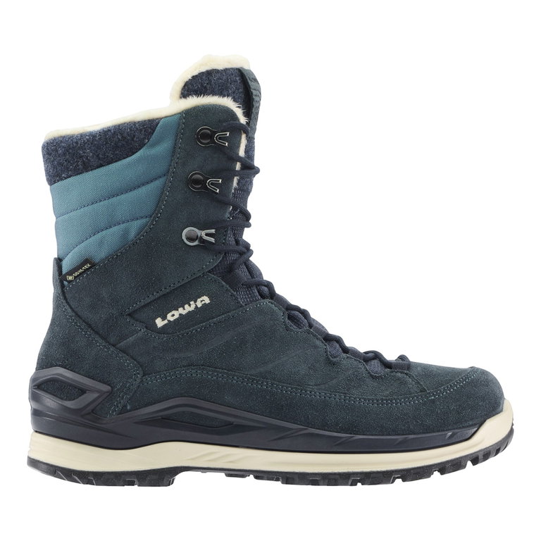 Lowa Winterstiefel Calceta EVO GTX (Veloursleder, wasserdicht) 2026 rauchblau/blau Damen