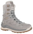 Lowa Winterstiefel Calceta EVO GTX (Veloursleder, wasserdicht) grau/ocker Damen