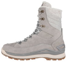 Lowa Winterstiefel Calceta EVO GTX (Veloursleder, wasserdicht) grau/ocker Damen