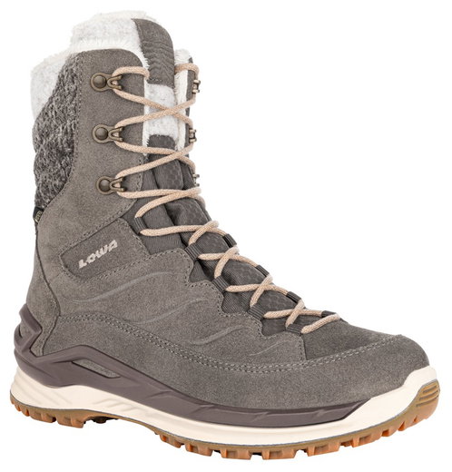 Lowa Winterstiefel Calceta EVO GTX (Veloursleder, wasserdicht) steinbraun Damen