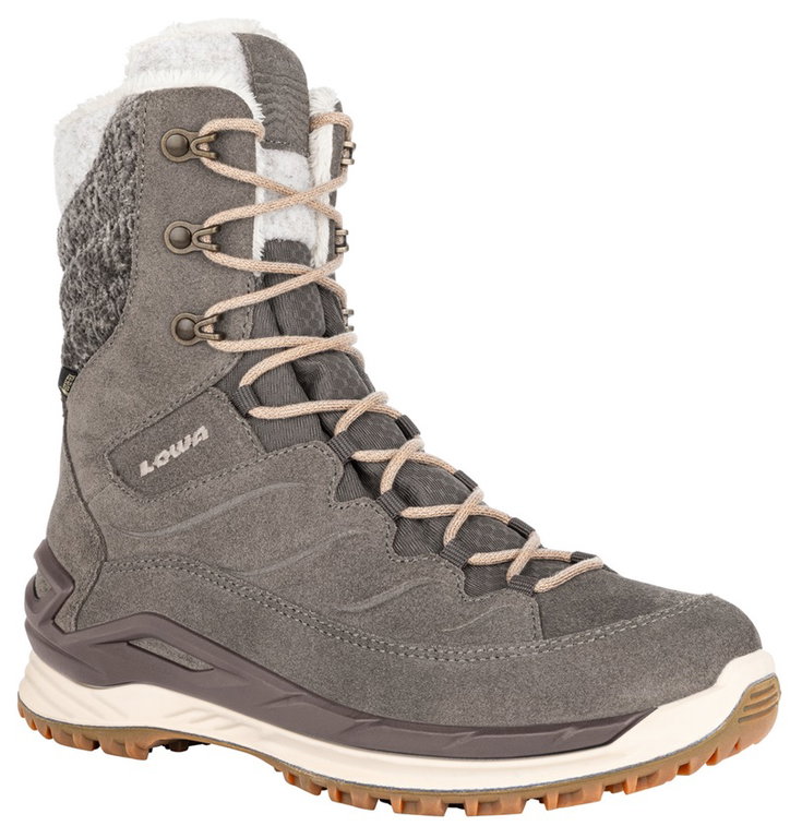 Lowa Winter Boots Calceta EVO GTX (Suede, Waterproof) Stone Brown Women