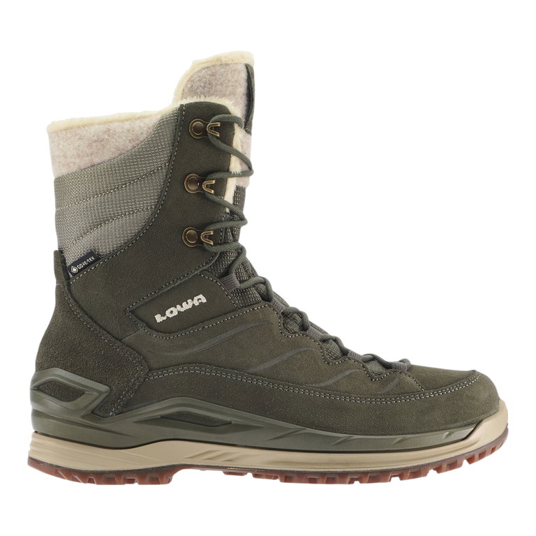 Lowa Winterstiefel Calceta EVO GTX (Veloursleder, wasserdicht) 2026 olivegrün/sagegrün Damen