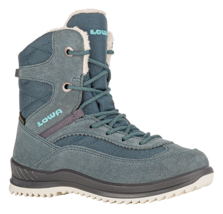 Lowa Winterstiefel Ella GTX (wasserdicht) rauchgrün/arktisblau Kleinkinder Mädchen