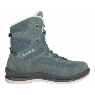 Lowa Winterstiefel Ella High GTX (wasserdicht) rauchgrün/arktisblau Kleinkinder