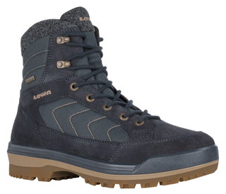Lowa Winterstiefel Isarco GTX (wasserdicht) navyblau/braun Herren