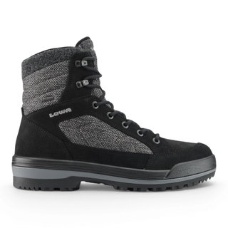 Lowa Winterstiefel Isarco GTX (Veloursleder/Textil, wasserdicht) schwarz Herren