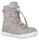 Lowa Winterstiefel Lucy GTX (Veloursleder/Textil, wasserdicht) 2024 grau/rosa Kinder