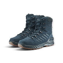 Lowa Winterstiefel Nabucco GTX (Veloursleder/Textil, wasserdicht) 2026 navyblau/dunkelgrau Herren