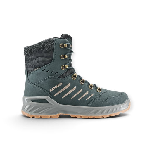 Lowa zimowe buty Nabucco GTX (skóra zamszowa/tekstylia, wodoodporne) 2026 stalowo-niebieskie/beżowe męskie