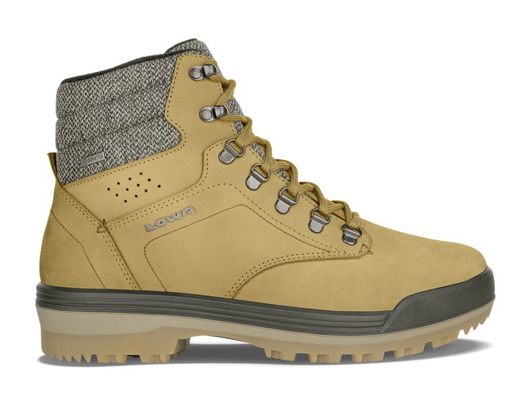 Lowa Nera GTX Winter Boots (Nubuck Leather, Waterproof) 2024 Light Brown Men