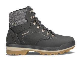 Lowa Winterstiefel Nera GTX (Nubukleder, wasserdicht) anthrazitgrau/beige Herren