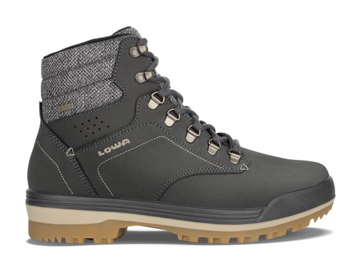 Lowa Winterstiefel Nera GTX (Nubukleder, wasserdicht) 2024 anthrazitgrau/beige Herren