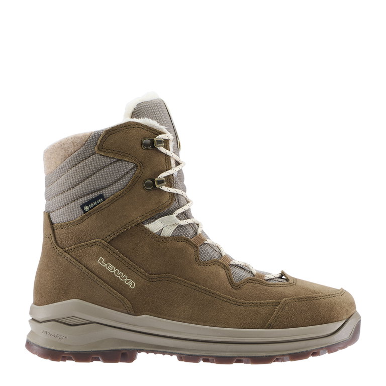 Lowa Winterstiefel Ottawa Evo GTX (Veloursleder/Textil, wasserdicht) sandbraun/beige Damen