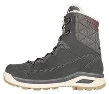 Lowa Winterstiefel Ottawa GTX (Veloursleder/Textil, wasserdicht) anthrazitgrau/altrosa Damen