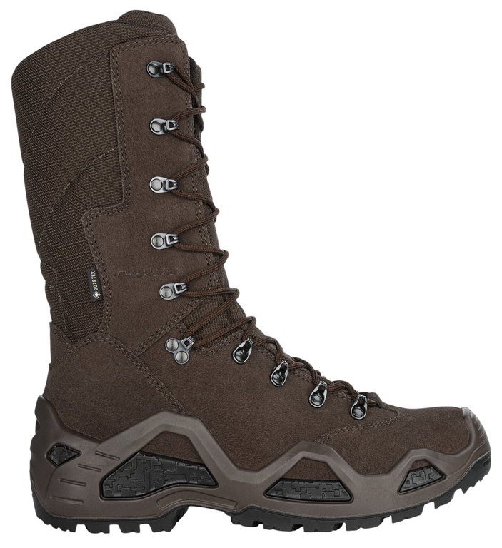 Lowa Military-Stiefel Arbeitsschuhe Z-11S GTX C High (Veloursleder, wasserdicht) dunkelbraun Herren