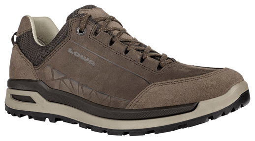 Lowa Alltag-Travelschuhe Bellagio Low LL (Nubukleder, Lederfutter) espresso/braun Herren
