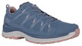 Lowa Wanderschuhe Innox Evo II GTX (All-Terrain, Textil/Mikrofaser, wassderdicht) stahlblau/altrosa Damen