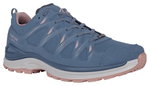 Lowa Wanderschuhe Innox Evo II GTX (All-Terrain, Textil/Mikrofaser, wassderdicht) stahlblau/altrosa Damen