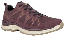 Lowa Wanderschuhe Innox Evo II GTX (All-Terrain, Textil/Mikrofaser, wassderdicht) merlotrot/dune Damen