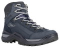 Lowa Wanderschuhe Renegade 100 GTX Mid (All-Terrain, Nubukleder, wasserdicht) navyblau/asphalt Herren