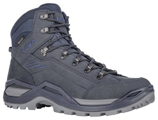 Lowa Wanderschuhe Renegade EVO Mid GTX (All-Terrain, Nubukleder, wasserdicht) navyblau Herren
