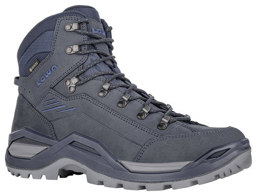Lowa Wanderschuhe Renegade EVO Mid GTX (All-Terrain, Nubukleder, wasserdicht) navyblau Herren
