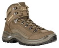 Lowa Wanderschuhe Renegade LL Mid (All-Terrain, Nubukleder) braun Damen