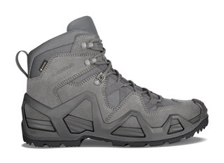 Lowa Military-Stiefel Arbeitsschuhe Zephyr MK2 GTX MID WIDE (Veloursleder, wasserdicht) wolfgrau Herren