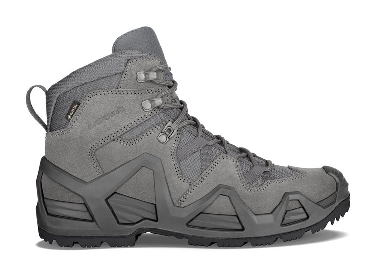 Lowa Military-Stiefel Arbeitsschuhe Zephyr MK2 GTX MID WIDE (Veloursleder, wasserdicht) wolfgrau Herren